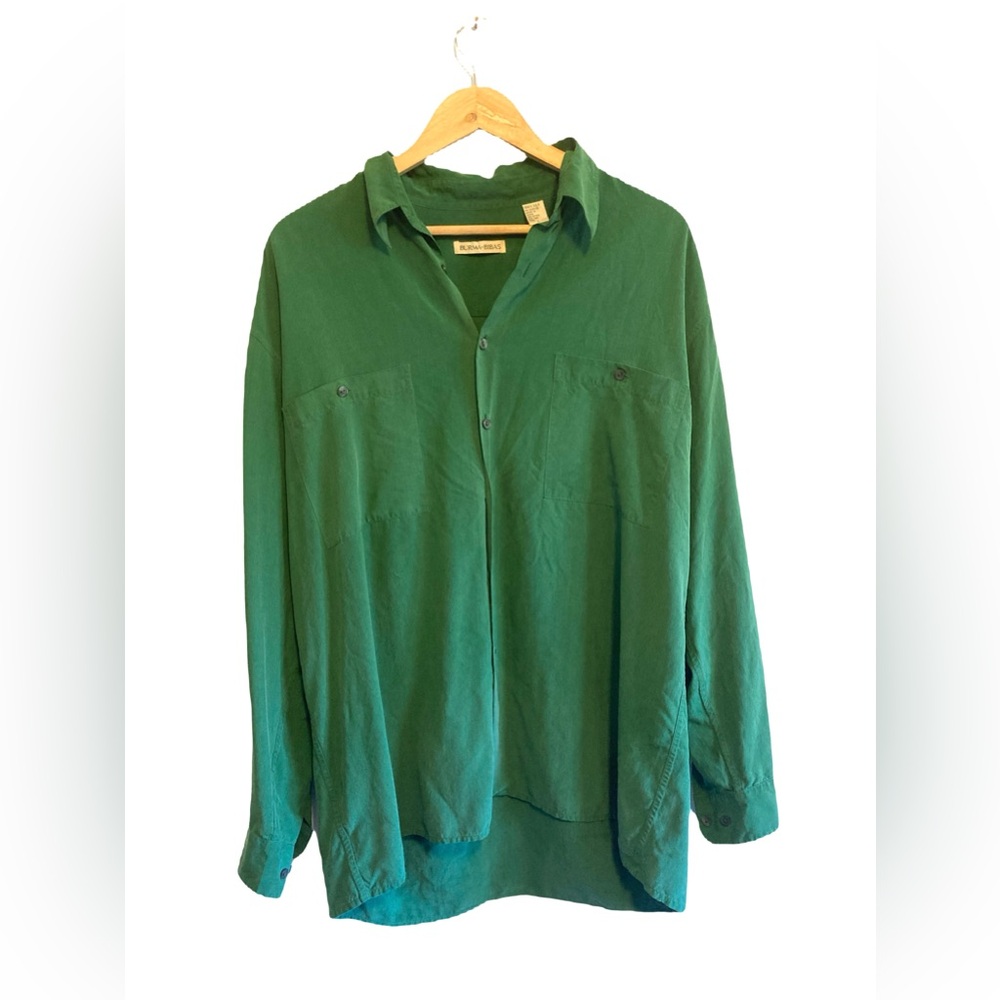 VTG Birma Bibas Silk Shirt